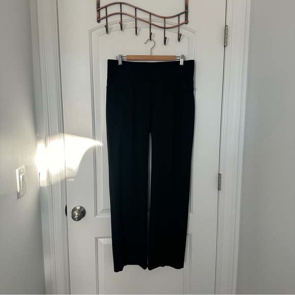 GAP Maternity Modern Trouser Pants 10R Black - Picture 2 of 8